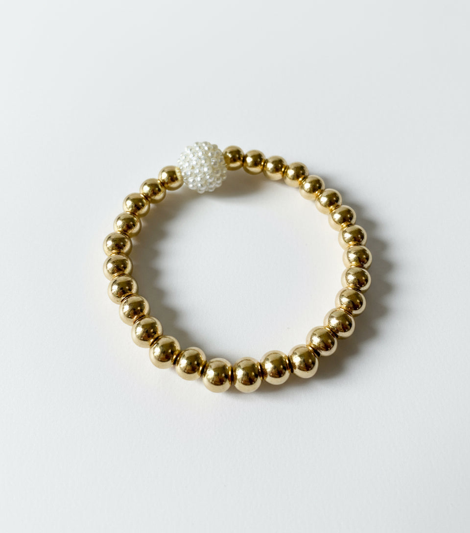 One Pearl Bracelet