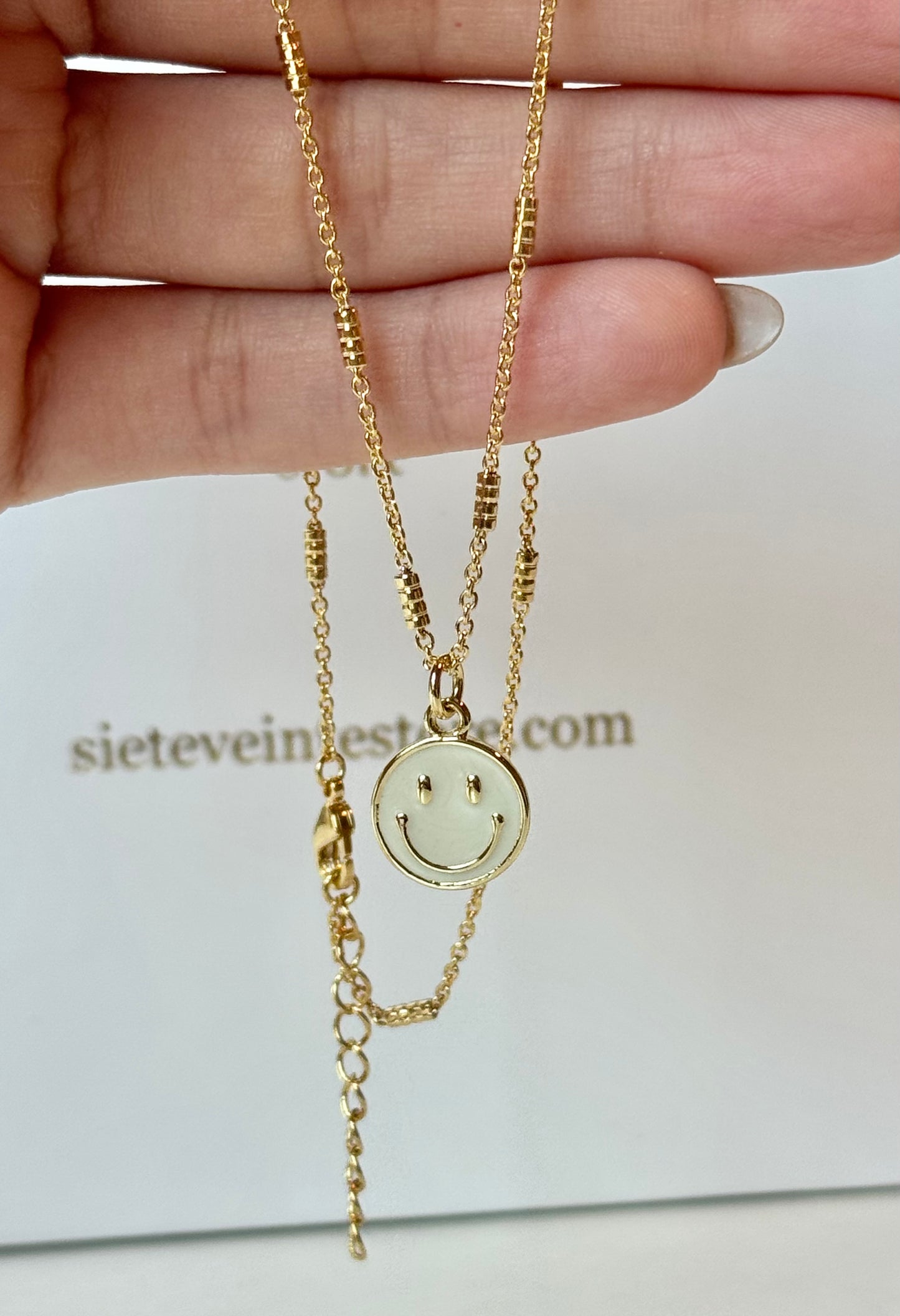 Happy Face Necklace