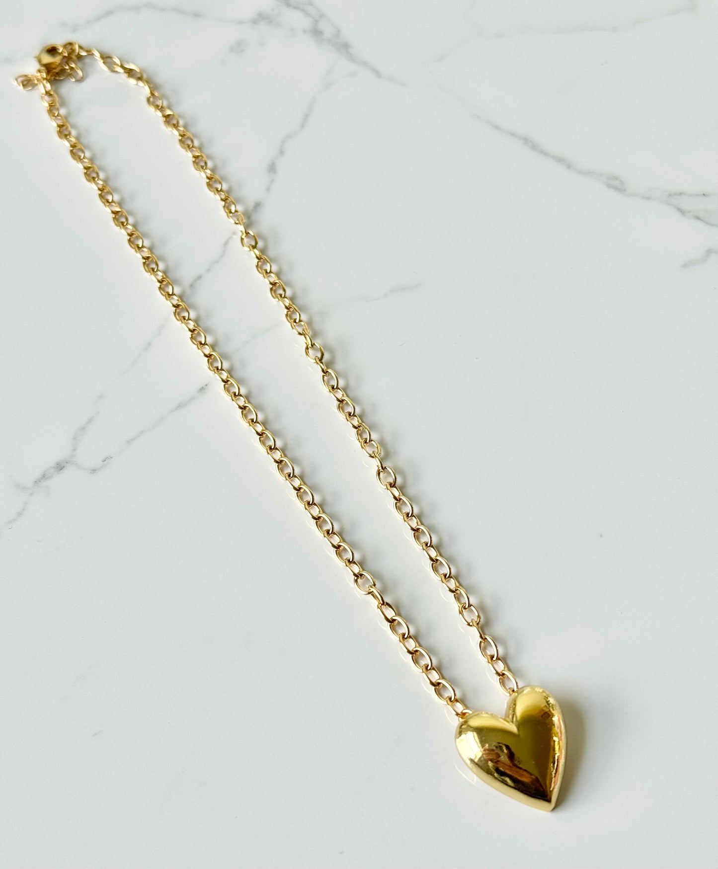 Gold Heart Necklace