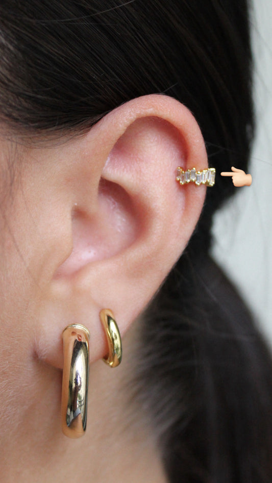 Crystal Ear Cuff
