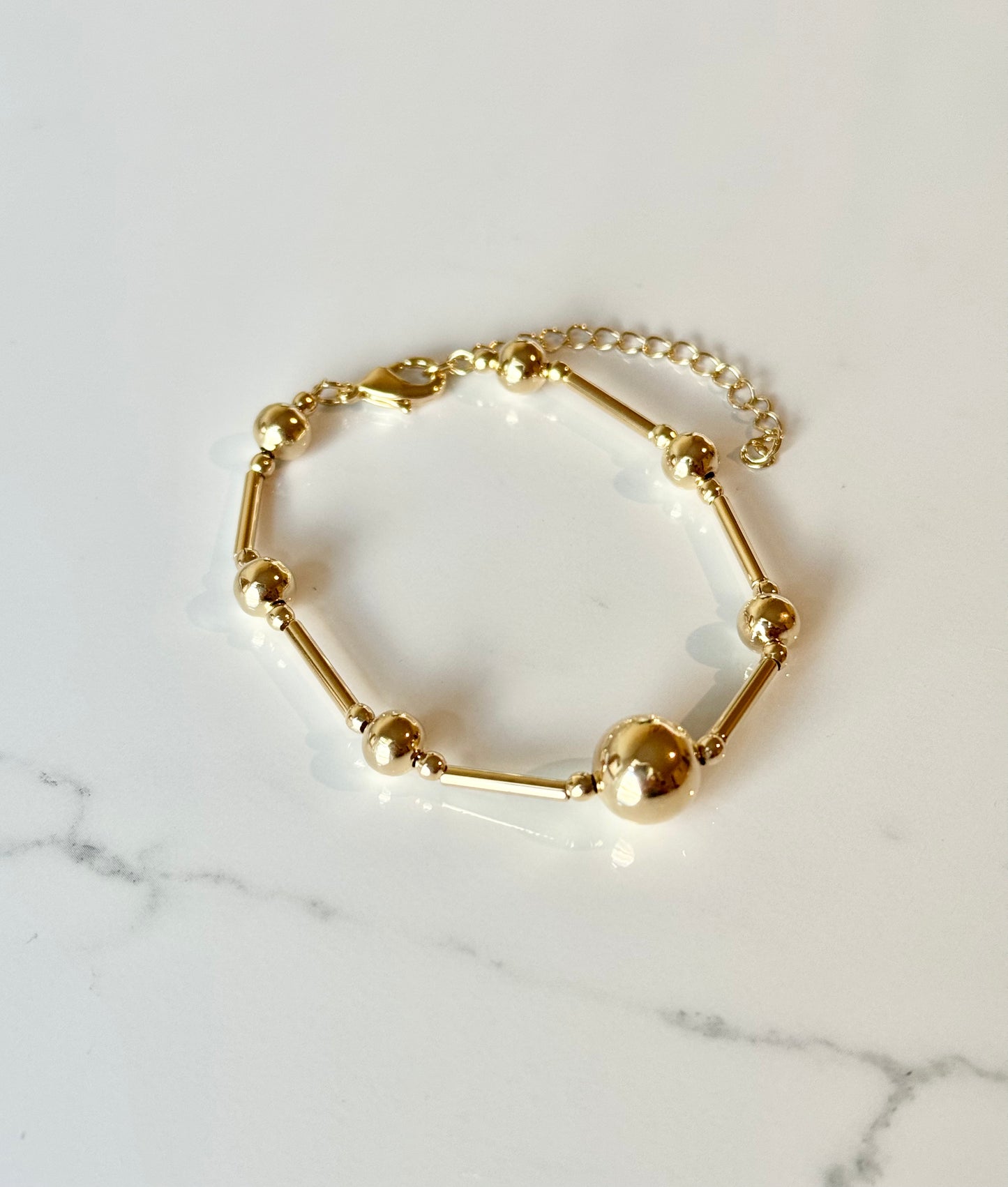 Gold Ball Bracelet