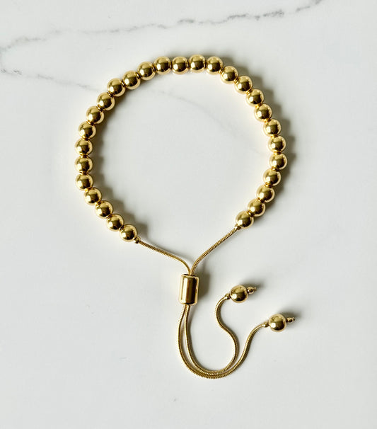 Adjustable Gold Bracelet