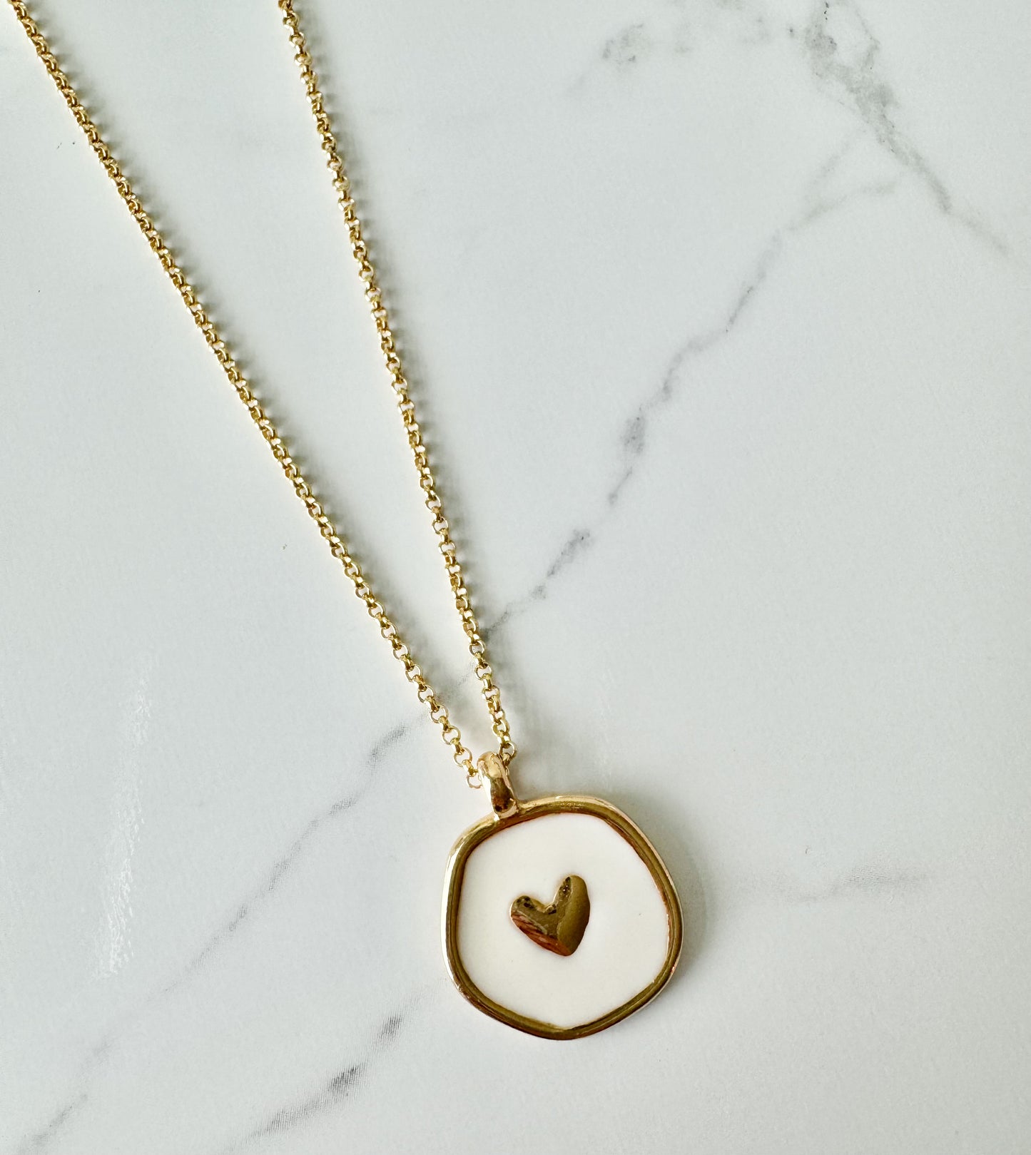 Gold Heart Chain