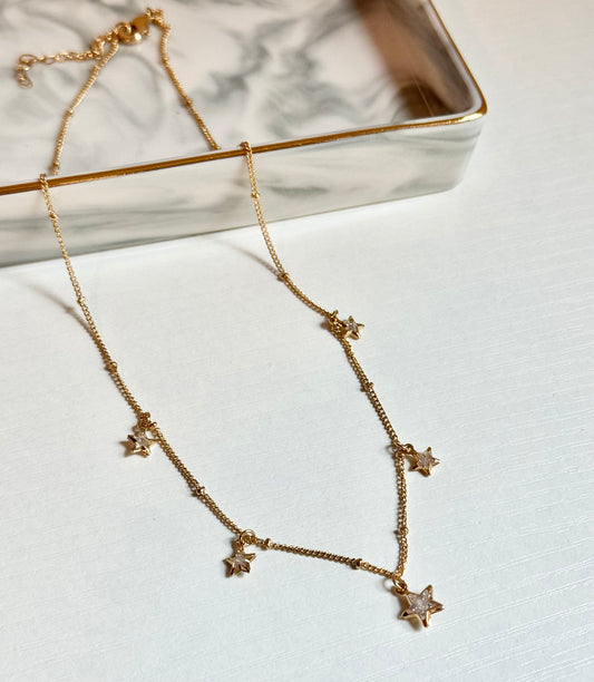 Crystal Star Necklace