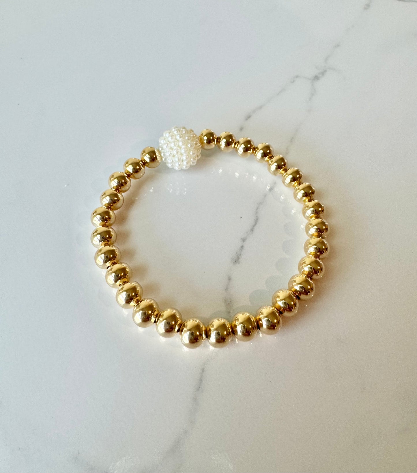 One Pearl Bracelet