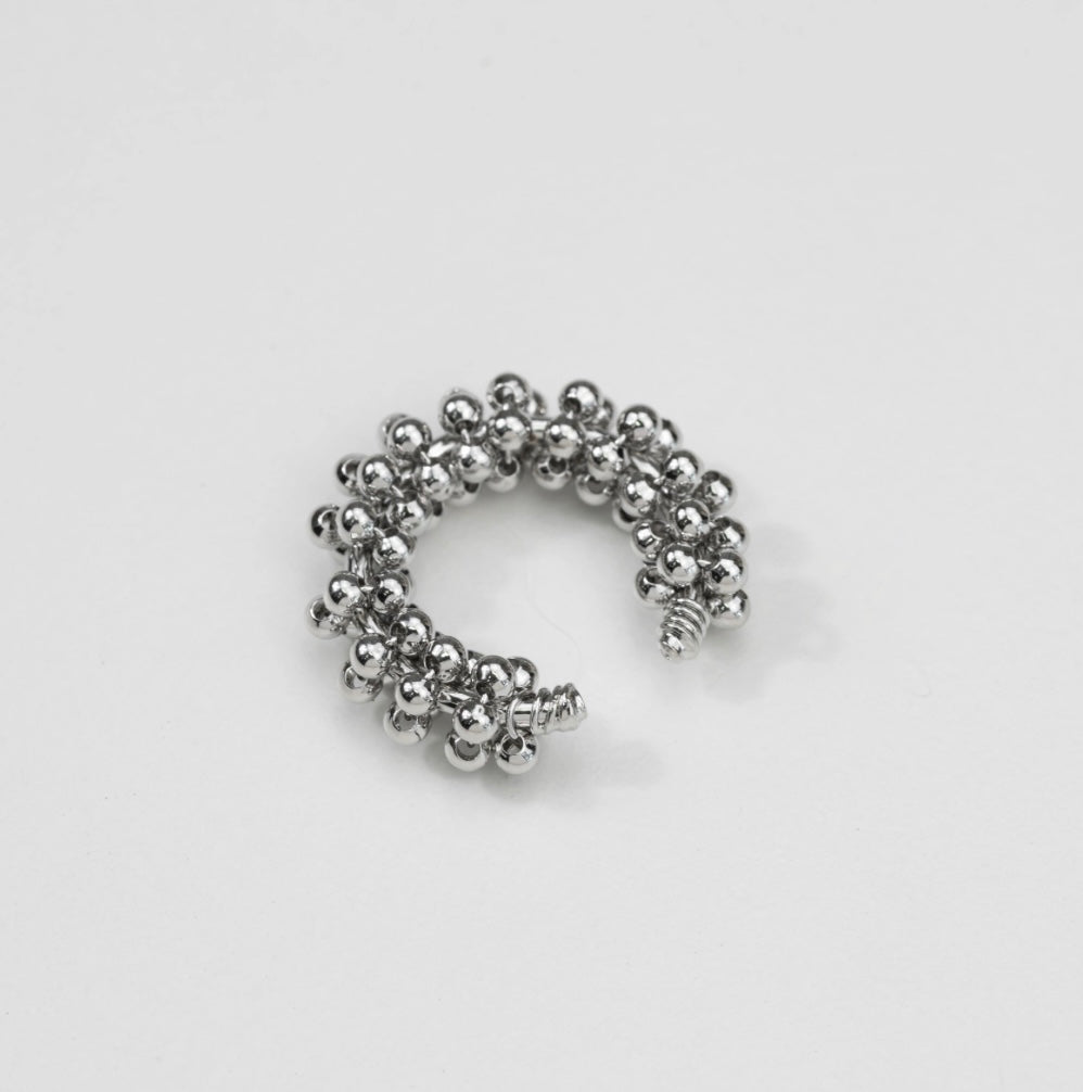 Silver Ear Cuff