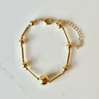 Gold Ball Bracelet