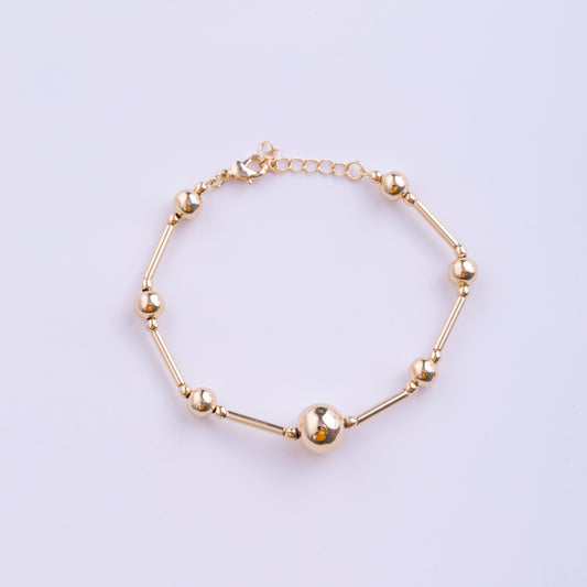 Gold Ball Bracelet