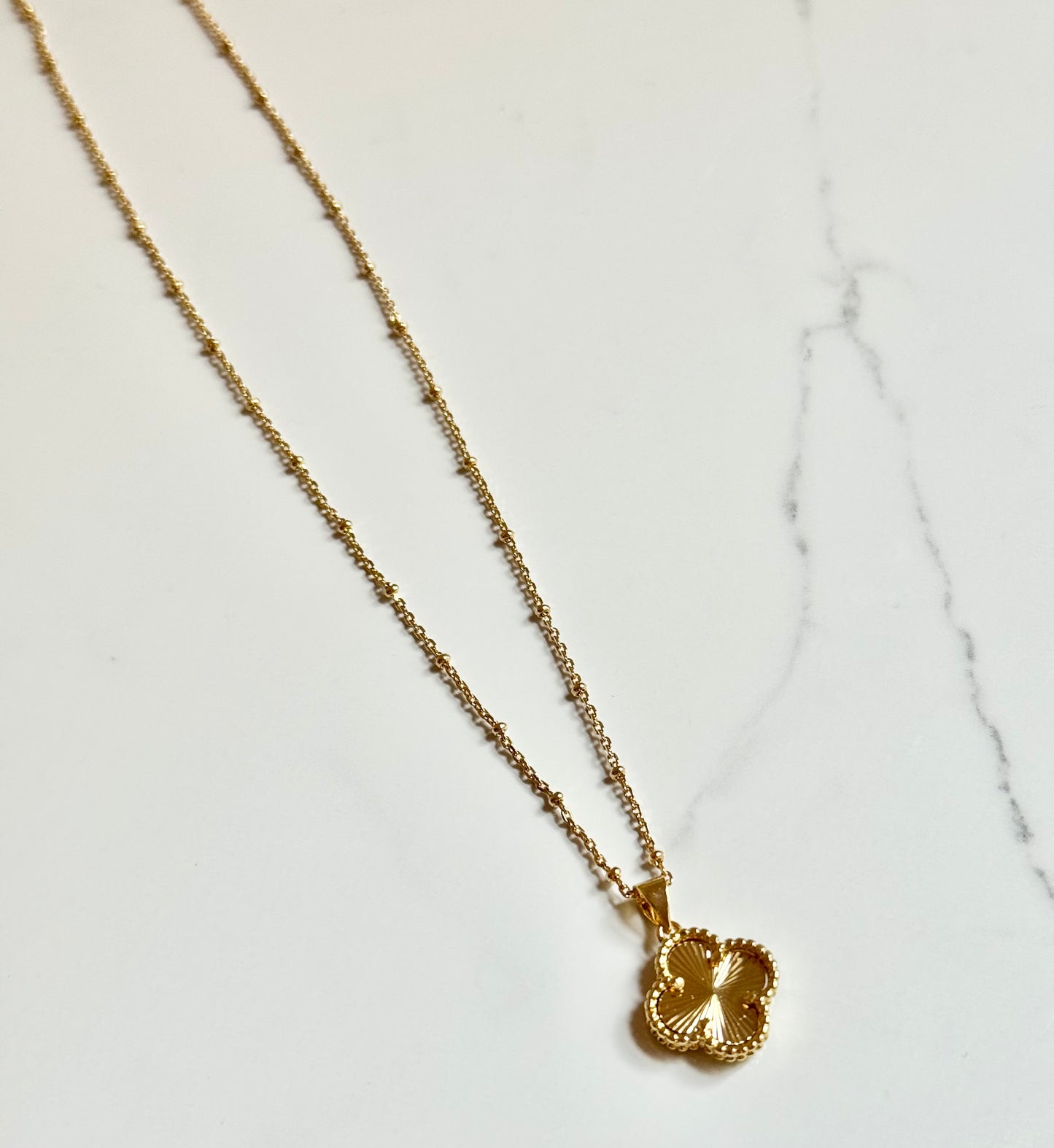 Gold Clover Chain