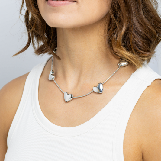 Silver Heart Necklace