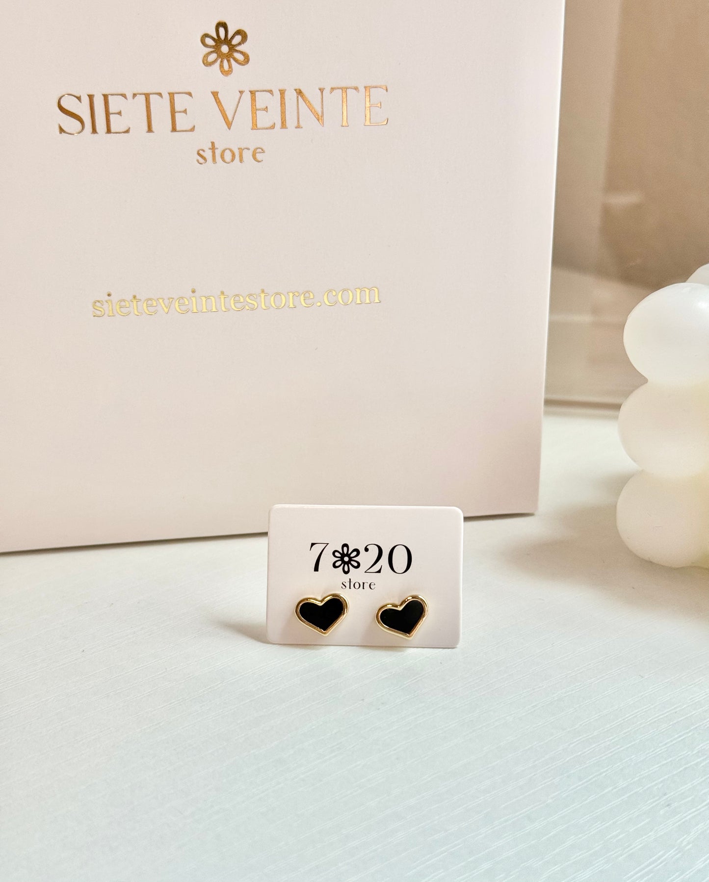 Mini Heart Studs