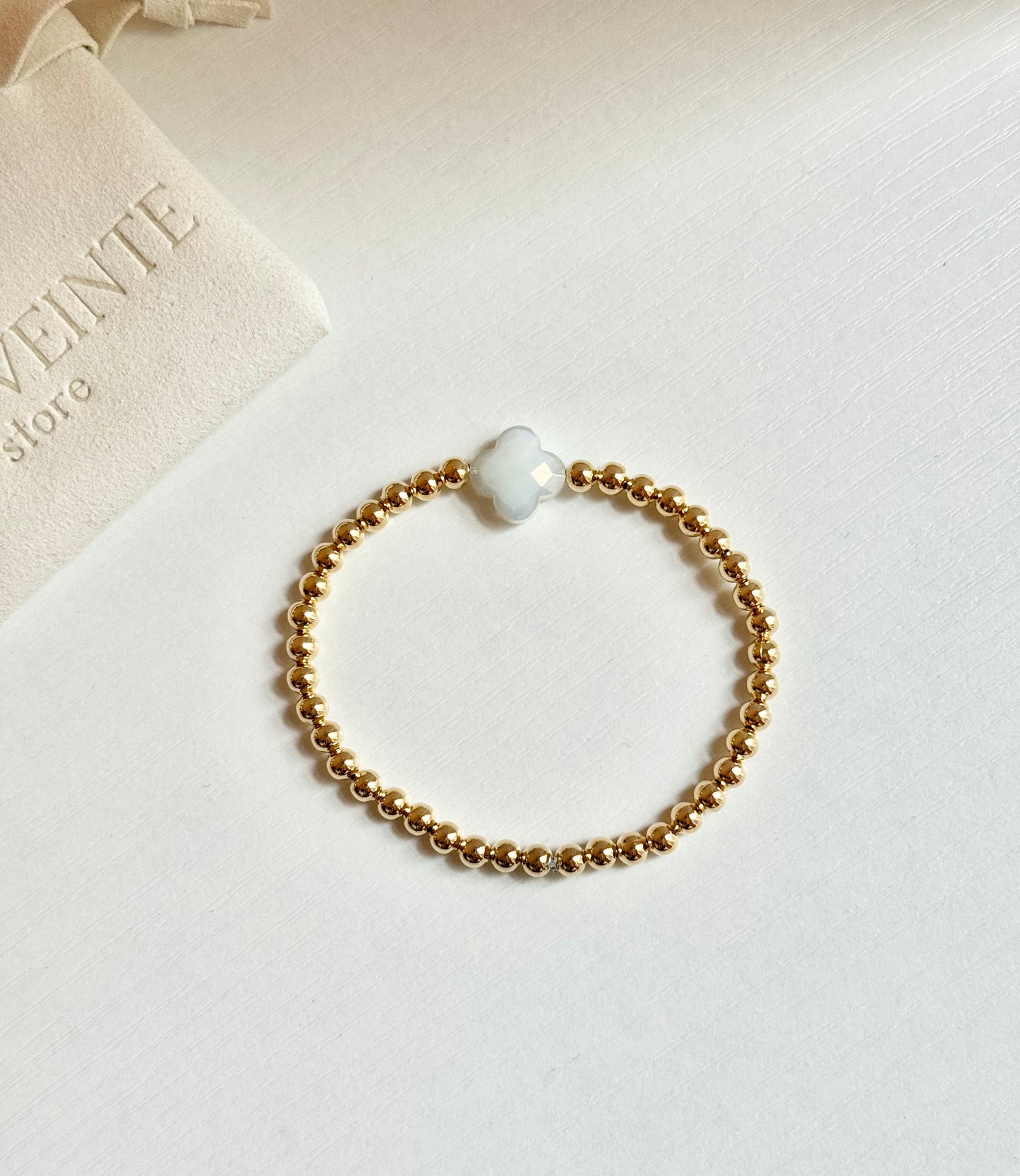 Handmade Clover Bracelet