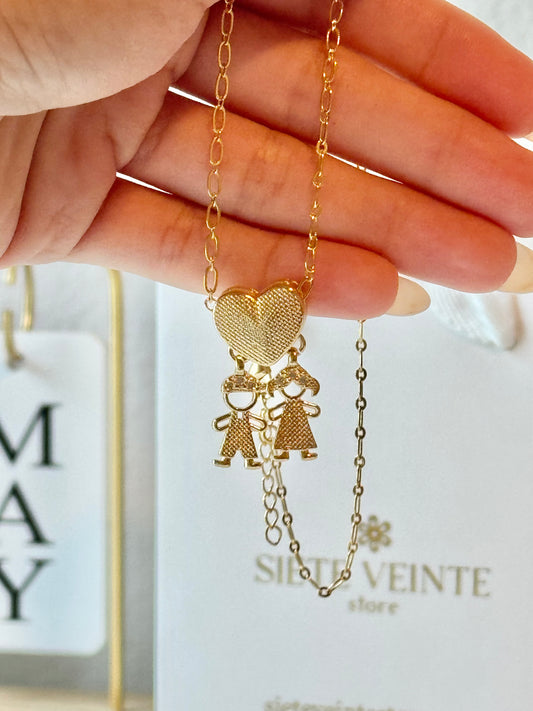Girl & Boy Necklace