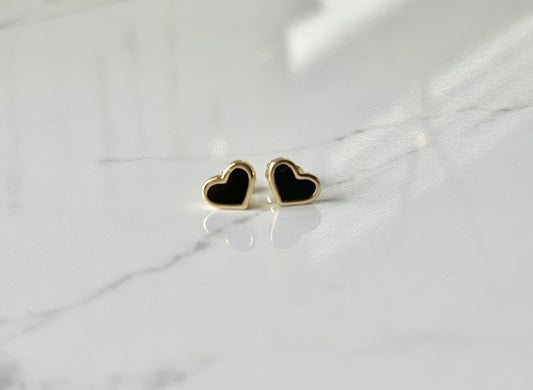 Mini Heart Earrings