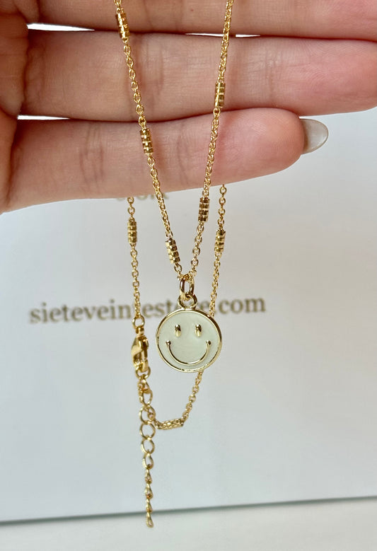 Happy Face Necklace