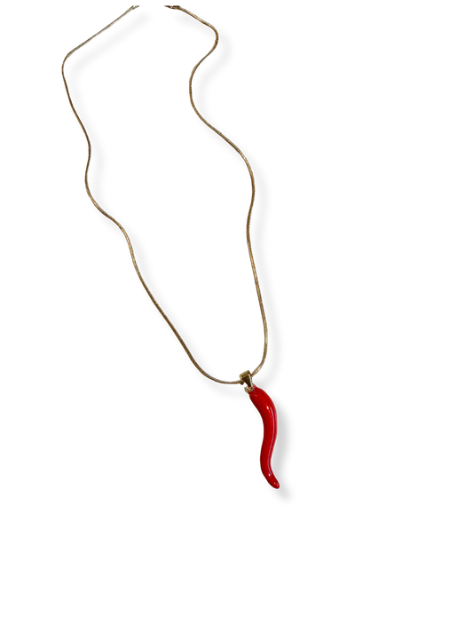 Red Chili Pepper Necklace