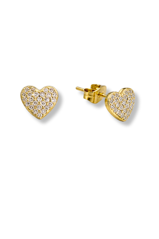 Shiny Heart Stud
